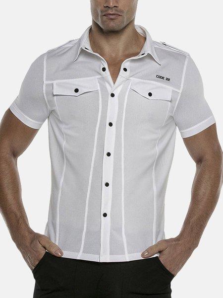 Code22  Camicia a maniche corte Vivid 