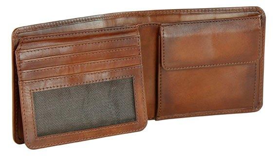 BUGATTI Domus RFID Scheintasche mit Klappe  