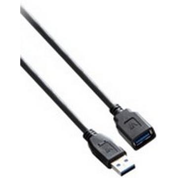 Câble USB 3.0 A femelle vers USB 3.0 A mâle, noir 1.8m 6ft