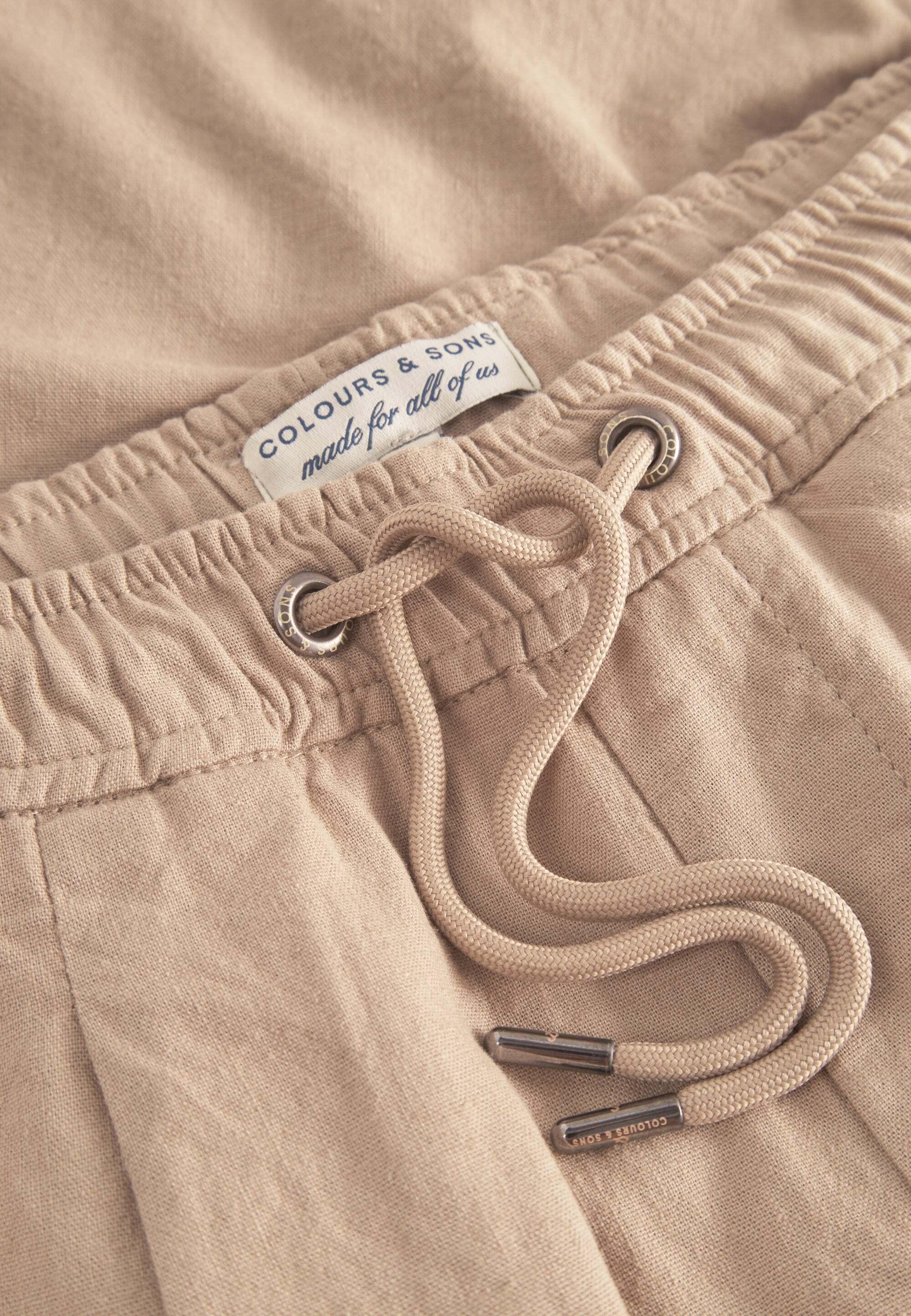 Colours & Sons  Leinenhose Cropped Linen 