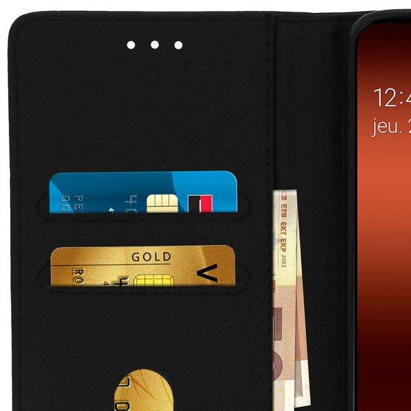 Avizar  Klapphülle Samsung Galaxy A70 Schwarz 