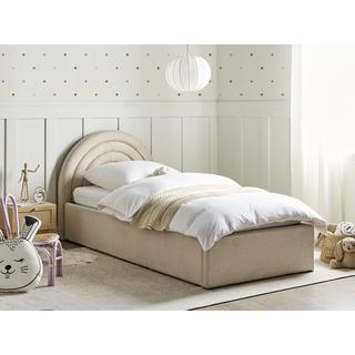 Beliani Bett mit Stauraum aus Polyester Retro ANET  