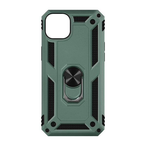 Avizar  Cover con Anello iPhone 14 Plus verde 