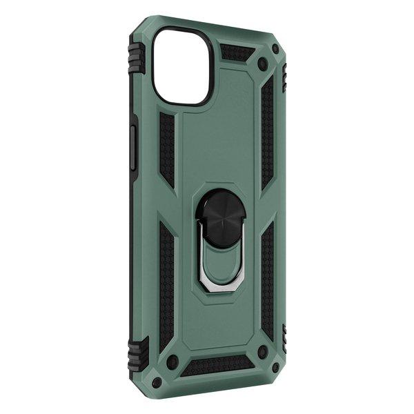 Avizar  Cover con Anello iPhone 14 Plus verde 