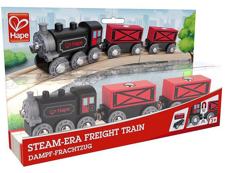 Hape  Eisenbahn Dampf-Frachtzug 