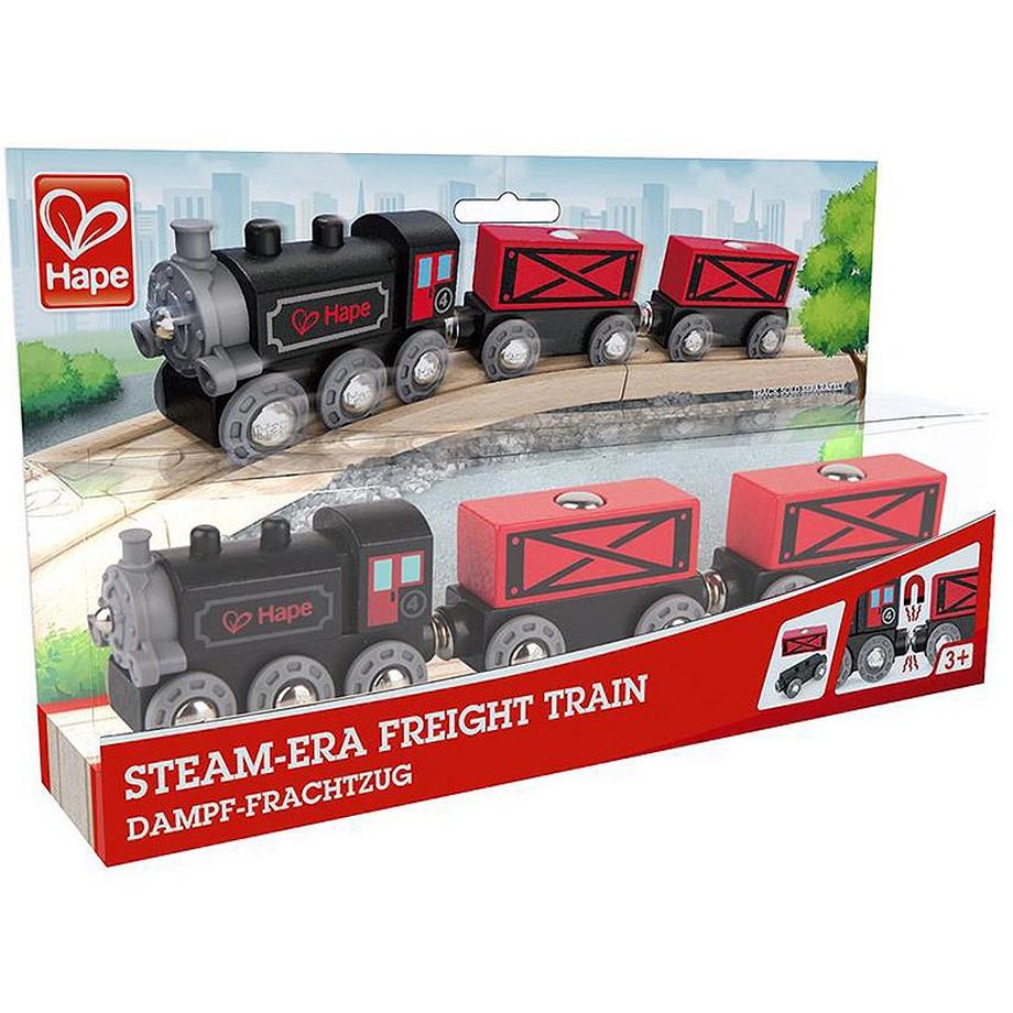 Hape  Eisenbahn Dampf-Frachtzug 
