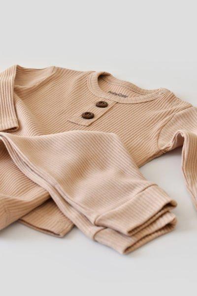 BabyCosy Organic  Set Pantalon et T-shirt à manches longues 