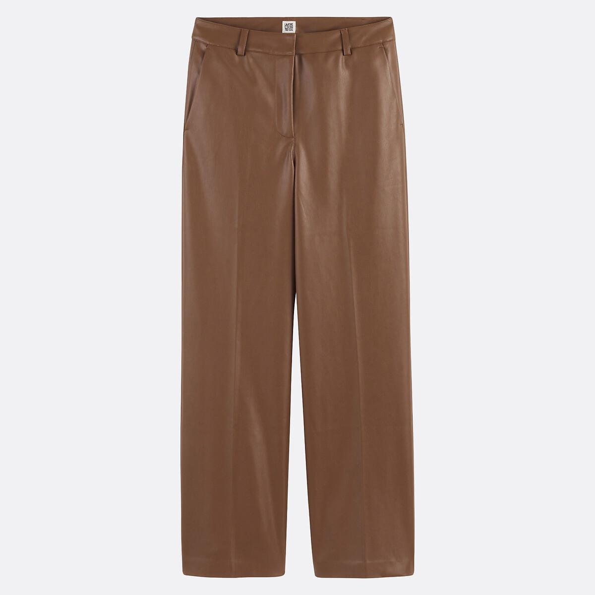 La Redoute Collections Pantalon Large Simili Cuir  