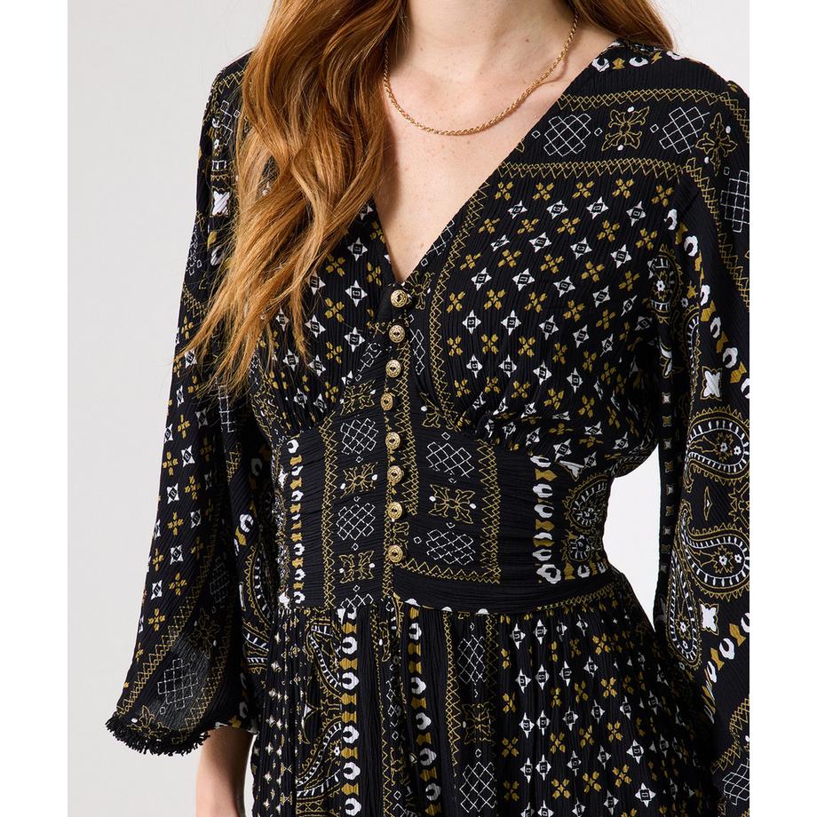 Joe Browns Boho Maxikleid Schal-Print  