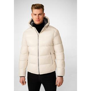 RICANO  Lederjacke Sean, Steppjacke mit Kapuze 