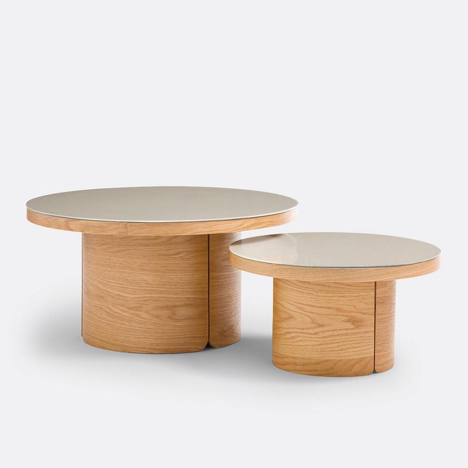 2er-Set Couchtische Natesse