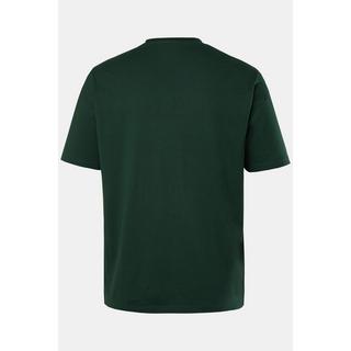 JP1880  T-shirt con mezze maniche e stampa sul petto, fino alla tg. 8XL 