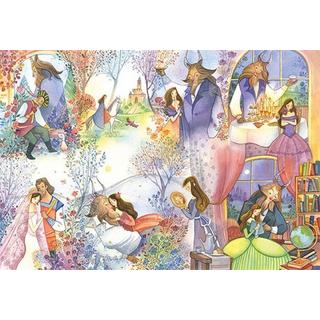 Crocodile Creek  Puzzle la Belle et la bête 48 pcs., Crocodile Creek 