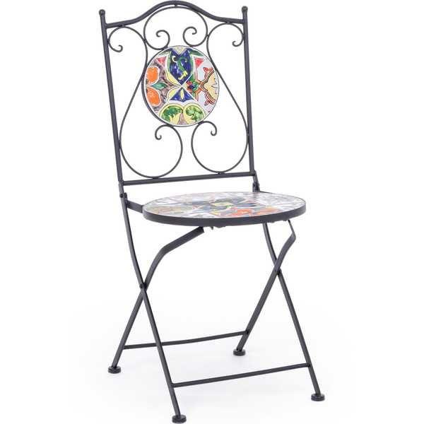 mutoni Sedia pieghevole da giardino Paloma  