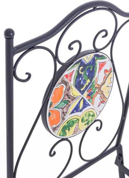 mutoni Sedia pieghevole da giardino Paloma  