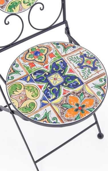 mutoni Sedia pieghevole da giardino Paloma  