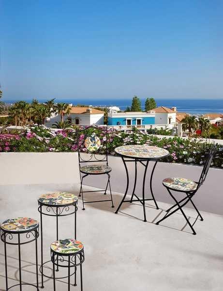 mutoni Sedia pieghevole da giardino Paloma  