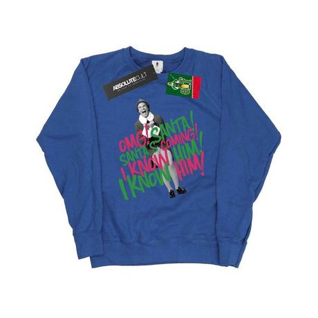 Elf  Santa's Coming Sweatshirt 