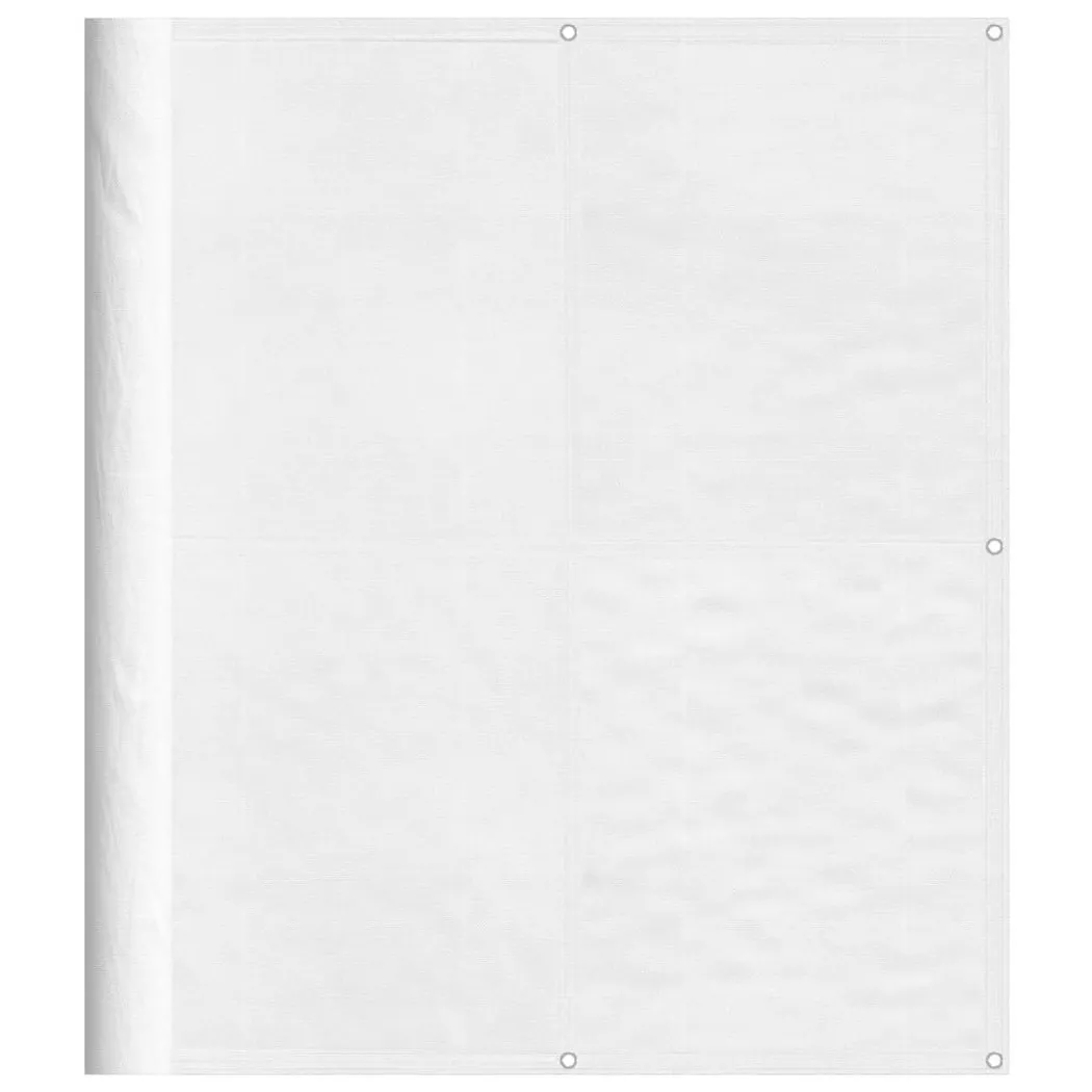 VidaXL - paravento da balcone, One Size, Blanco