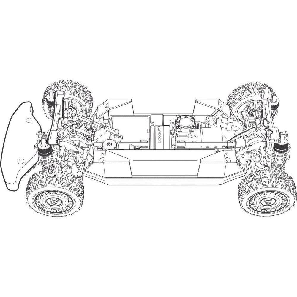 Tamiya  Tamiya 58707 parte e accessorio per modello radiocomandato (RC) Kit di telaio 