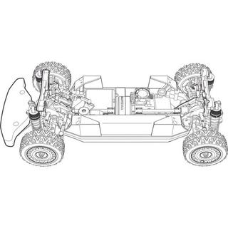 Tamiya  Rally Chassis XV-02 Pro, 4WD, 1:10, Bausatz 