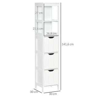 HOMCOM Badezimmerschrank  