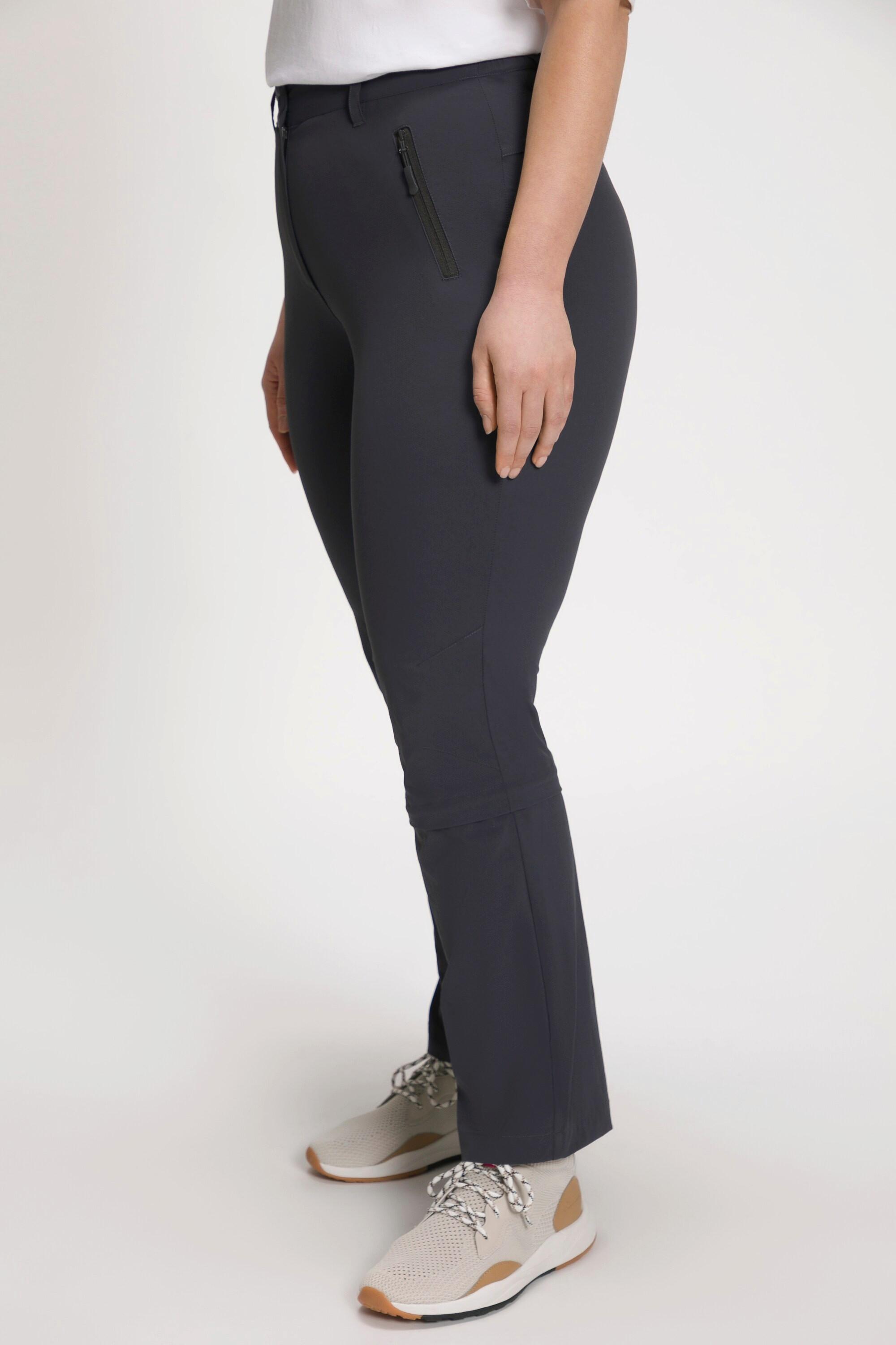 Ulla Popken  Pantalon modulable à système Zipp-Off, longueur ajustable, séchage rapide 