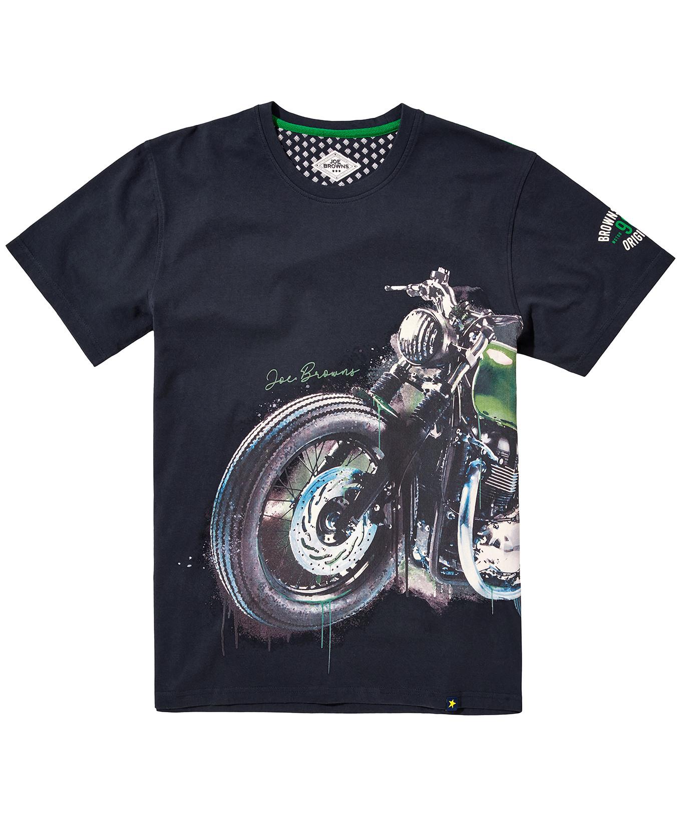 Joe Browns  Vintage Motorrad Grafik-T-Shirt 