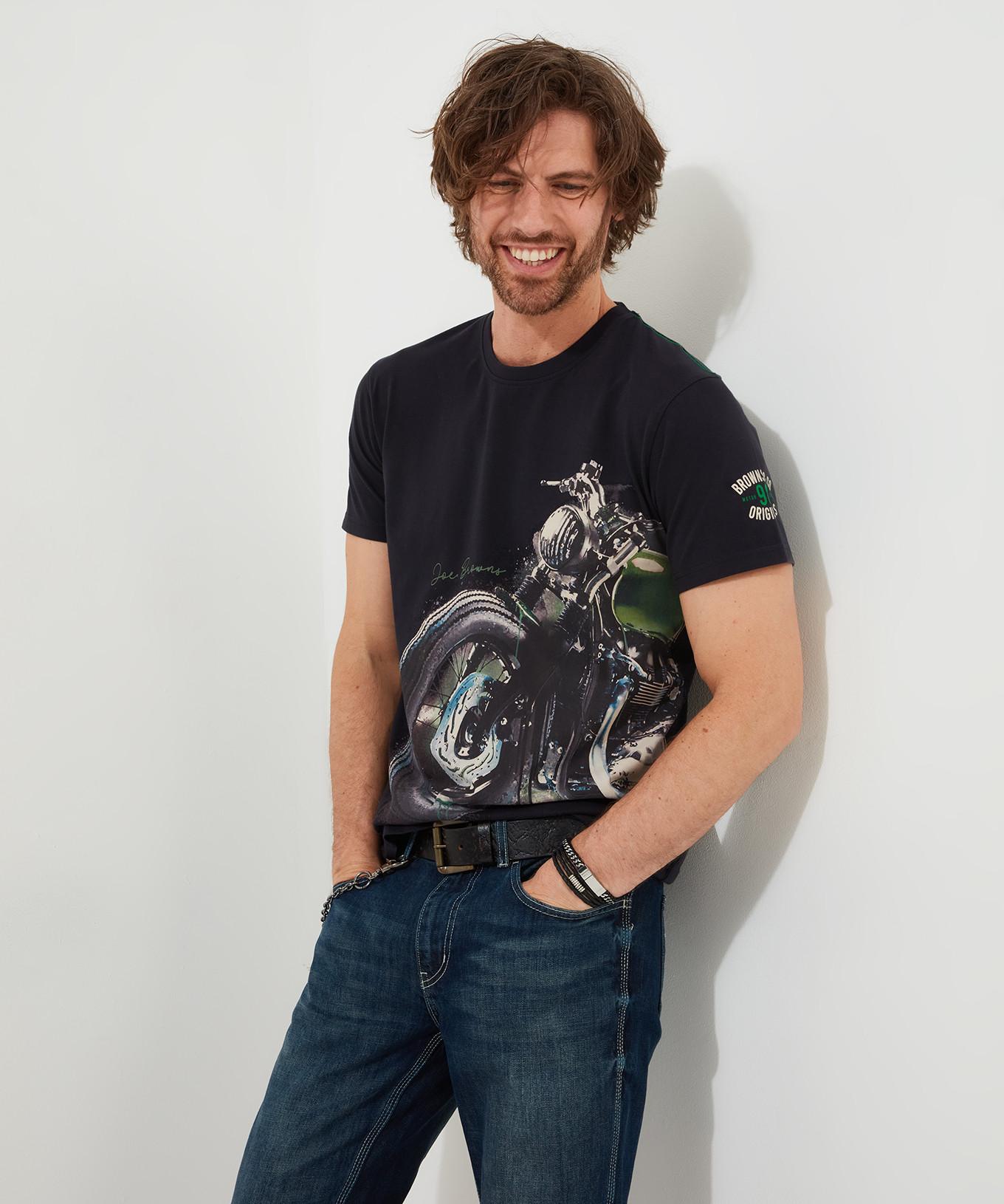 Joe Browns  Vintage Motorrad Grafik-T-Shirt 