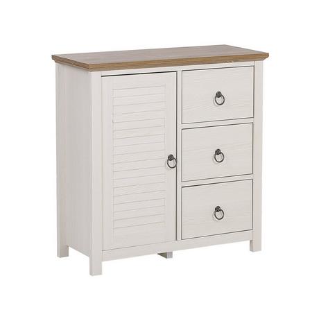 Beliani Commode en MDF Rustique KIRKLAND  