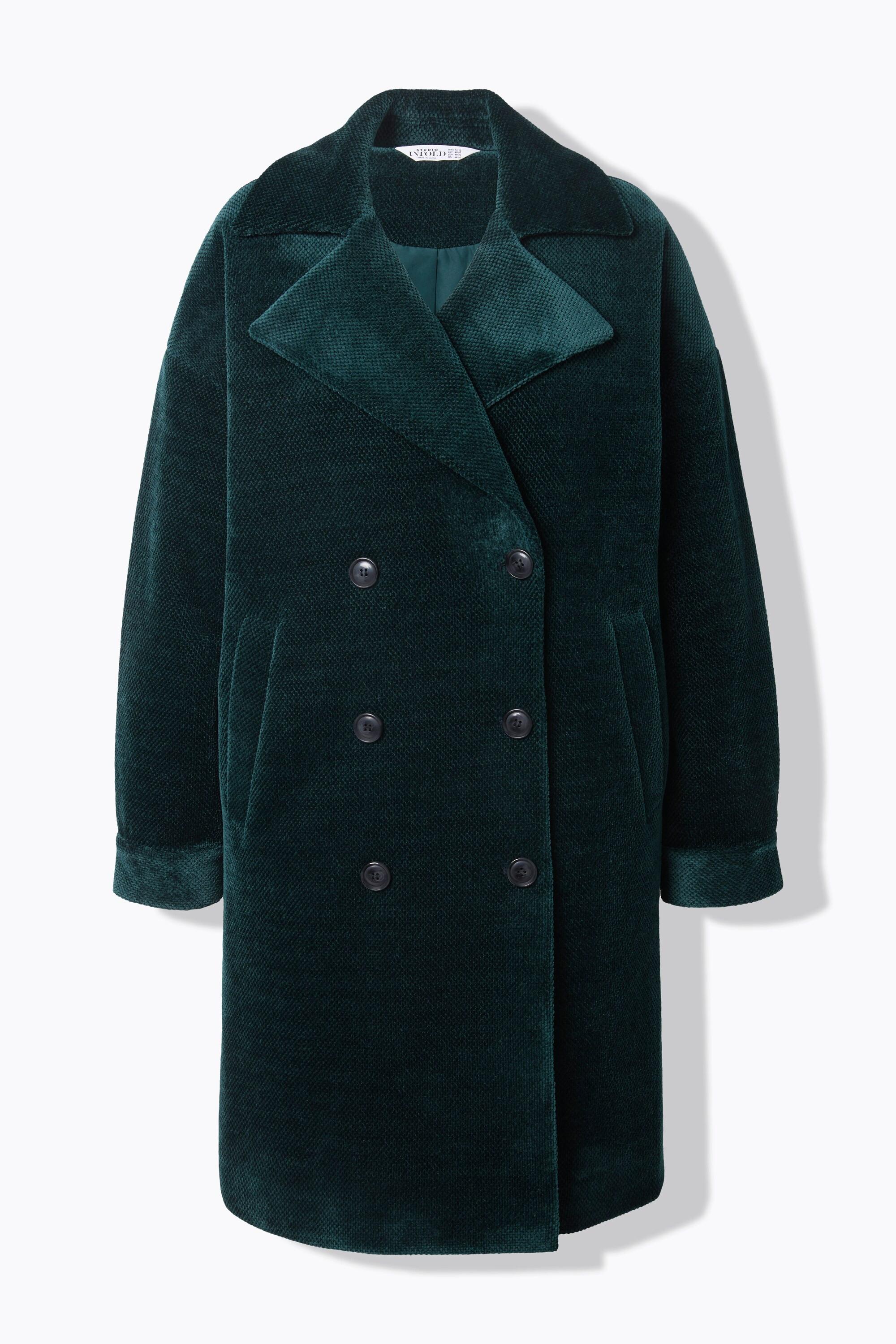 Studio Untold Oversized Doppelreiher Mantel mit Reverskragen  