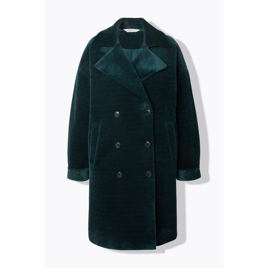 Studio Untold Manteau Oversize Double Boutonnage Col Revers  