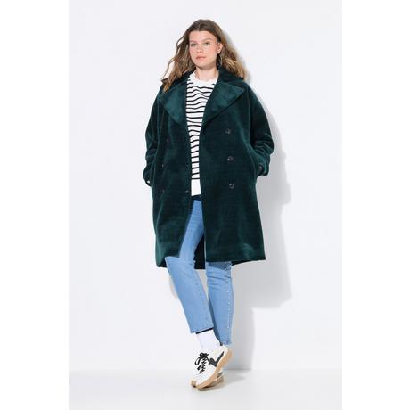 Studio Untold Oversized Doppelreiher Mantel mit Reverskragen  