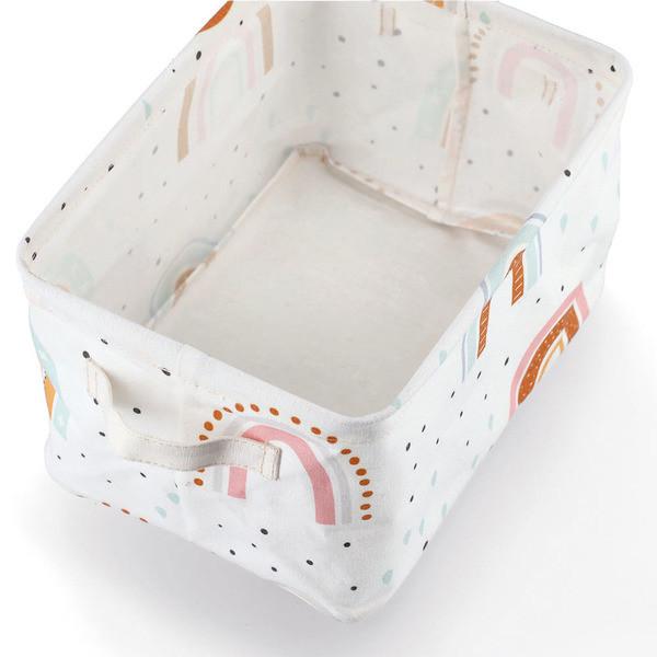 Zeller Present  Zeller Present 14485 rangement de jouets Panier de rangement Autonome Multicolore, Blanc 