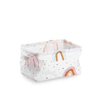 Zeller Present 14485 rangement de jouets Panier de rangement Autonome Multicolore, Blanc