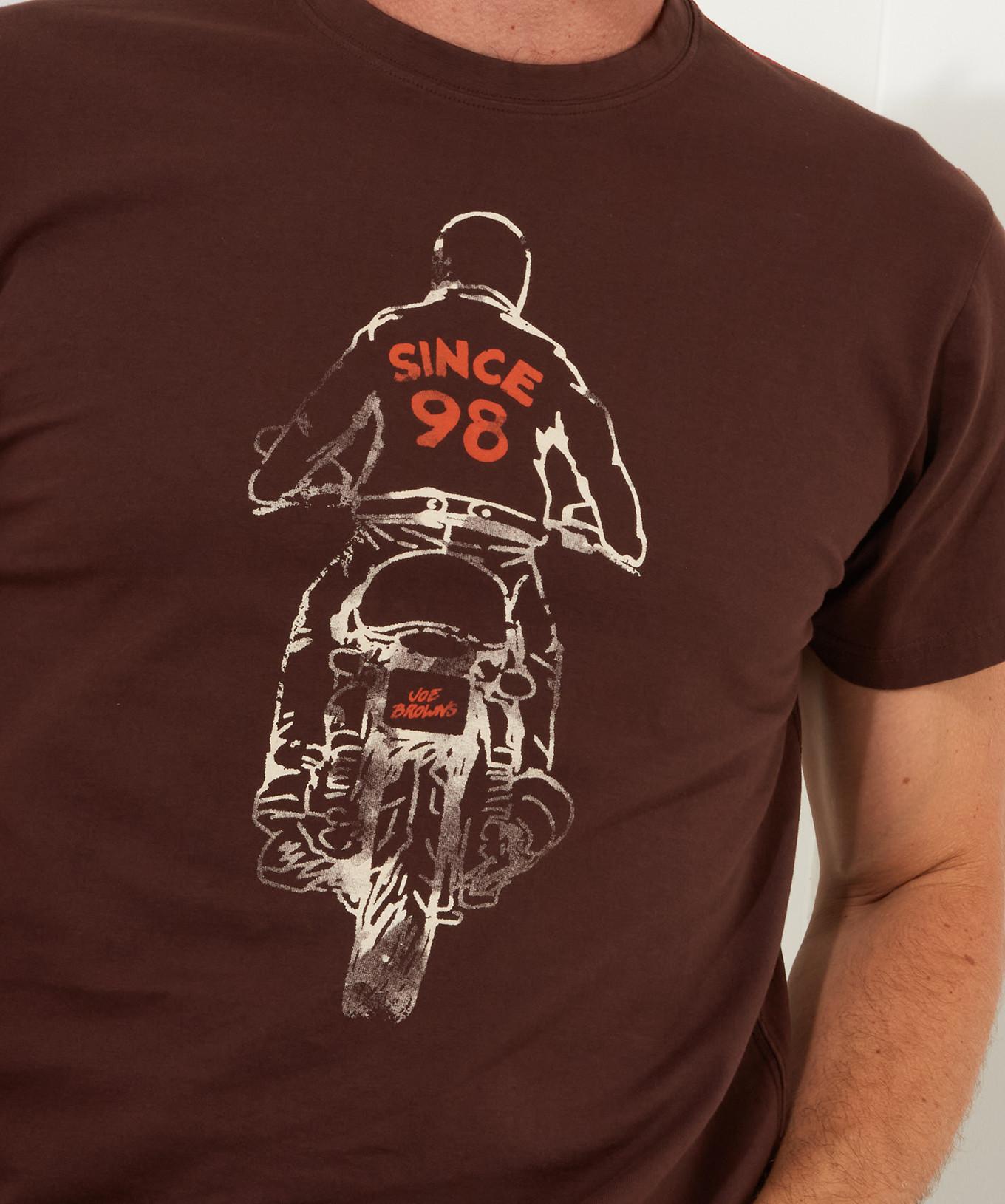 Joe Browns  T-Shirt Graphique Motard Rétro 