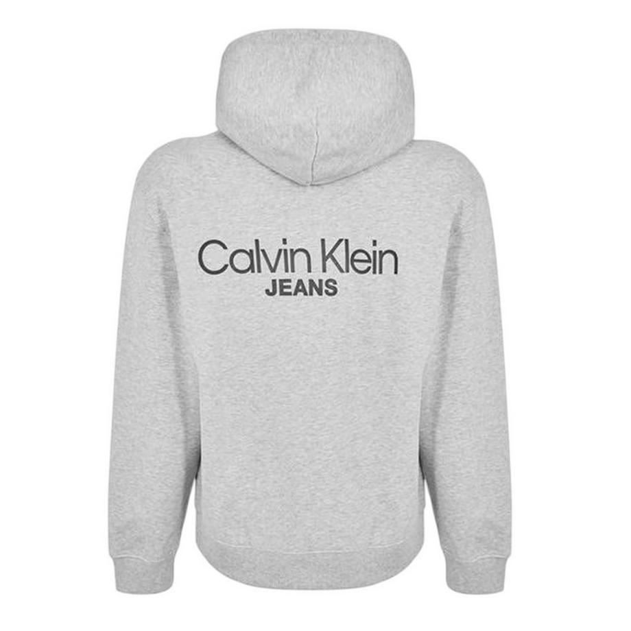 Calvin Klein Sweat à Capuche Pullover avec Poche Kangourou  