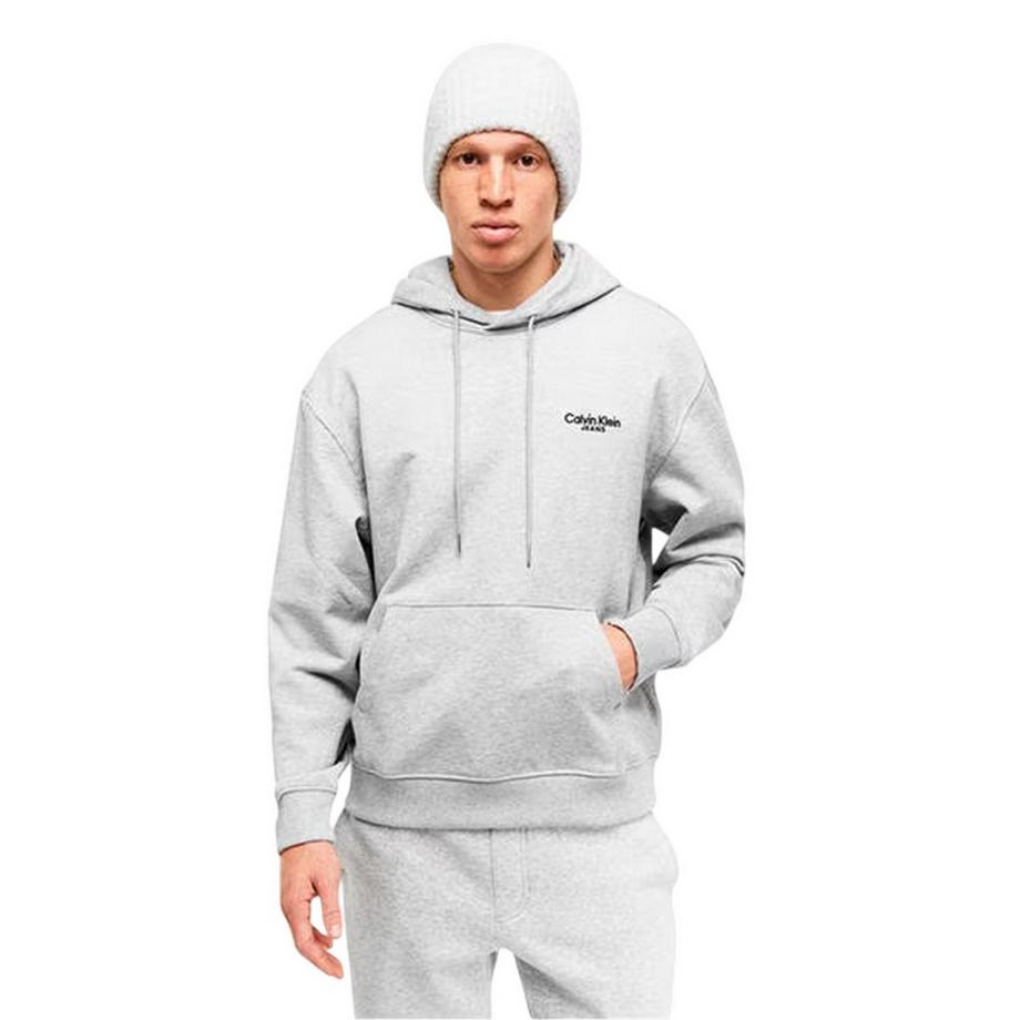 Calvin Klein Sweat à Capuche Pullover avec Poche Kangourou  