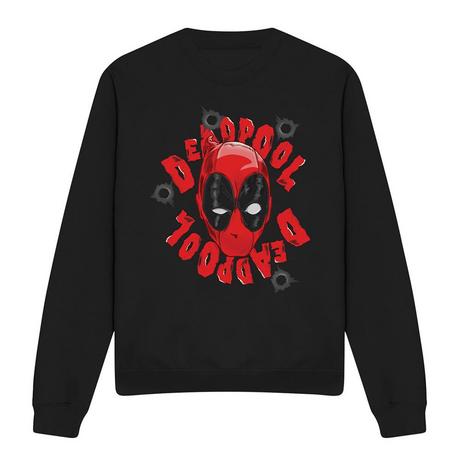 Deadpool Grafik Print Regular Fit Sweatshirt  