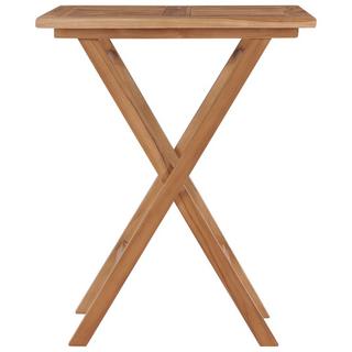 VidaXL Table de jardin bois  