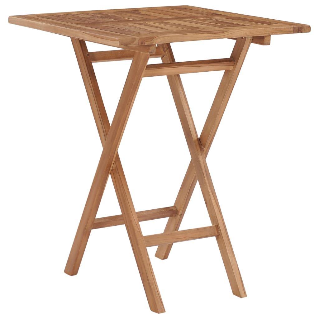 VidaXL Table de jardin bois  