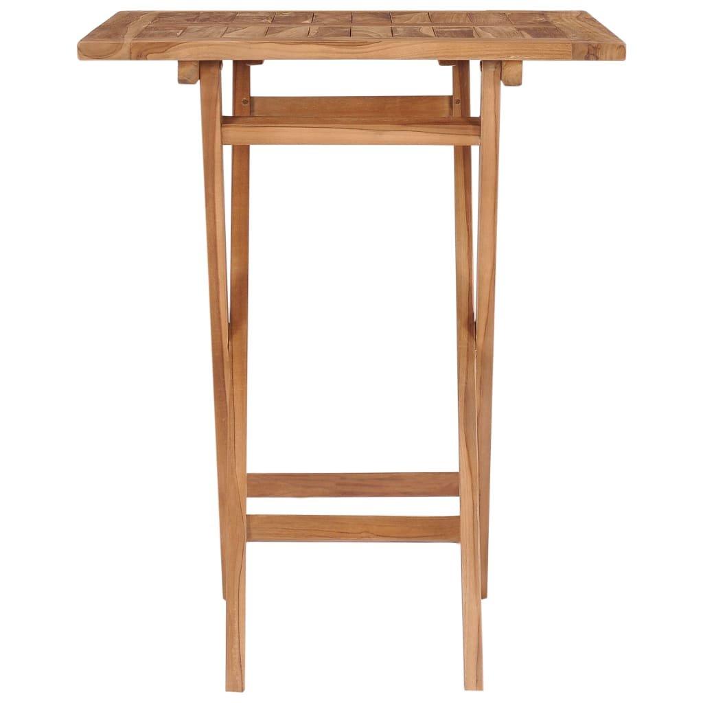 VidaXL Table de jardin bois  