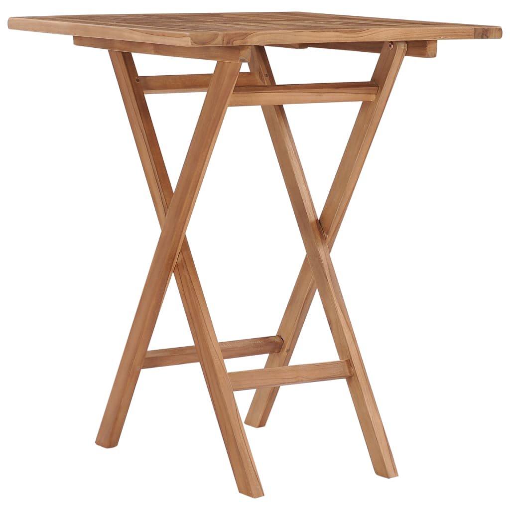 VidaXL Table de jardin bois  