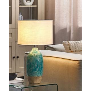 Beliani Lampe à poser en Céramique Boho ATABA  