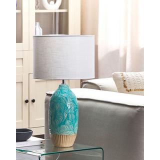 Beliani Lampe à poser en Céramique Boho ATABA  