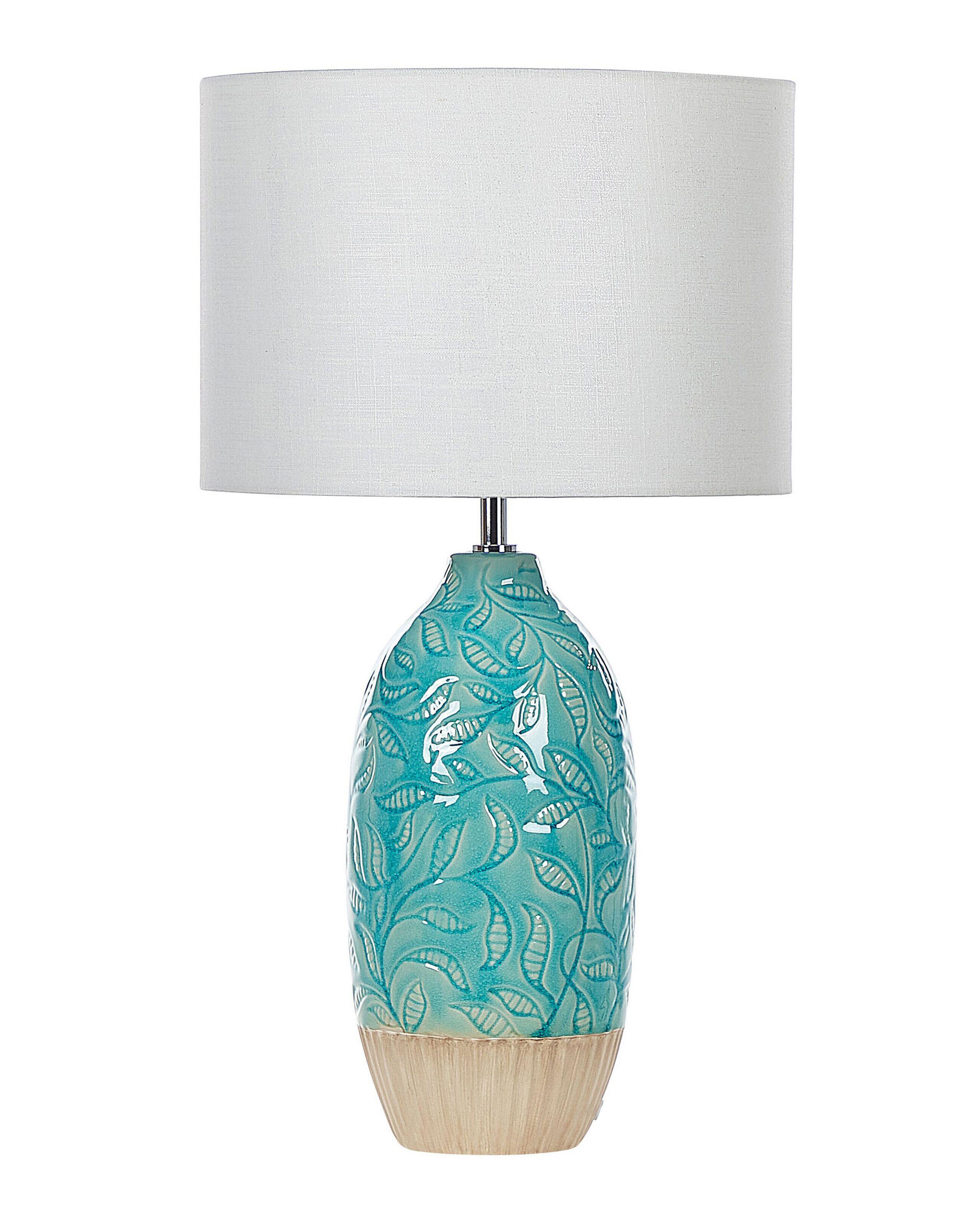 Beliani Lampe à poser en Céramique Boho ATABA  