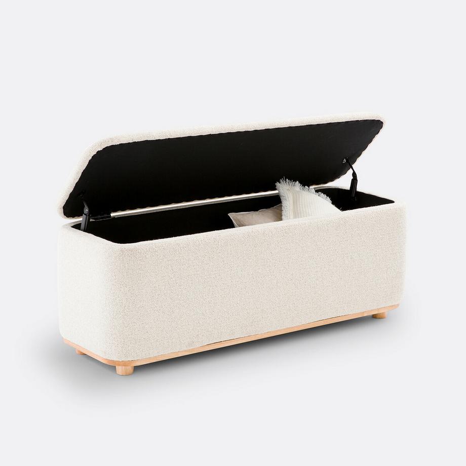 La Redoute Intérieurs Banc coffre tissu bouclette  