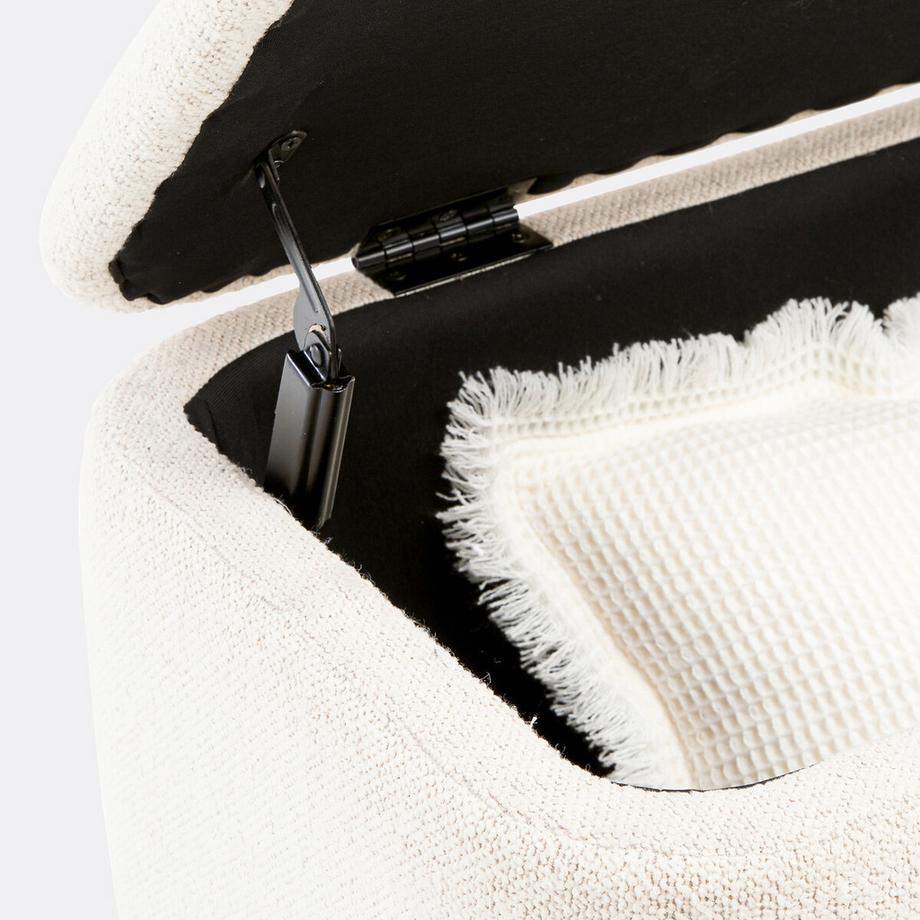 La Redoute Intérieurs Banc coffre tissu bouclette  