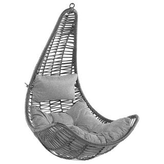 Beliani Sedia sospesa da fissare al soffitto en Rattan sintetico Boho ATRI II  