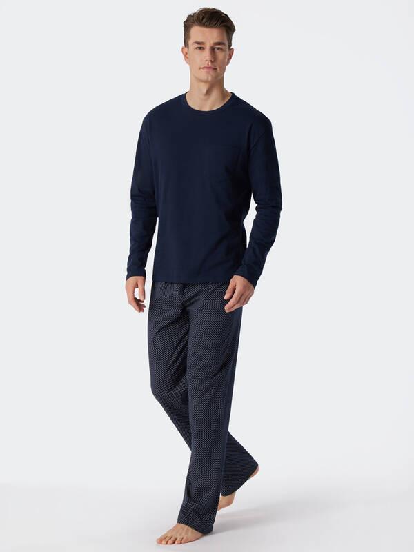 Schiesser Set Pigiama Maniche Lunghe  